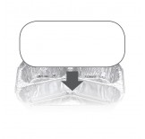 7620/ 7920LB - Ovenable Container Board Lid